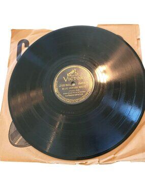 Blue Danube Waltz / I Shoulda Stayed in Bed Fox Trot 10" 78 Vinyl Vintage 17052P